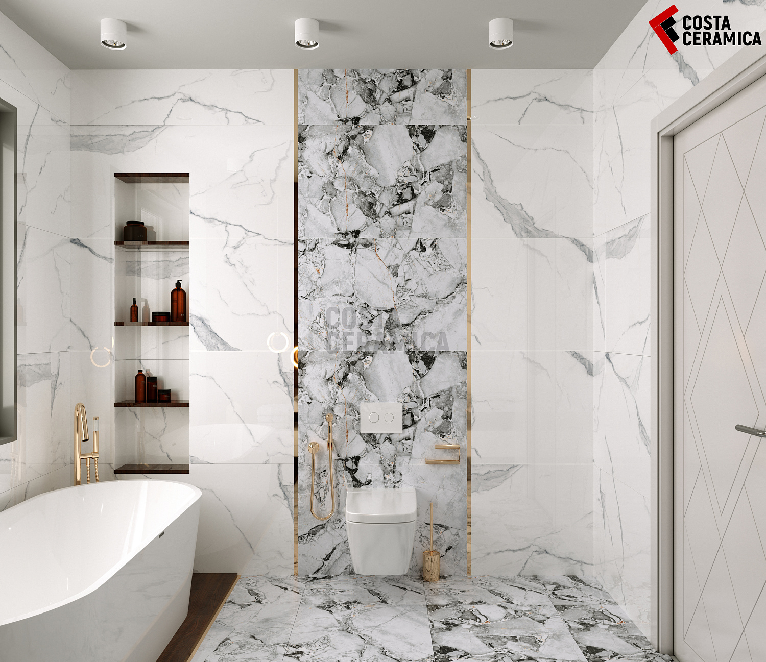White Valley & Marmi Statuario