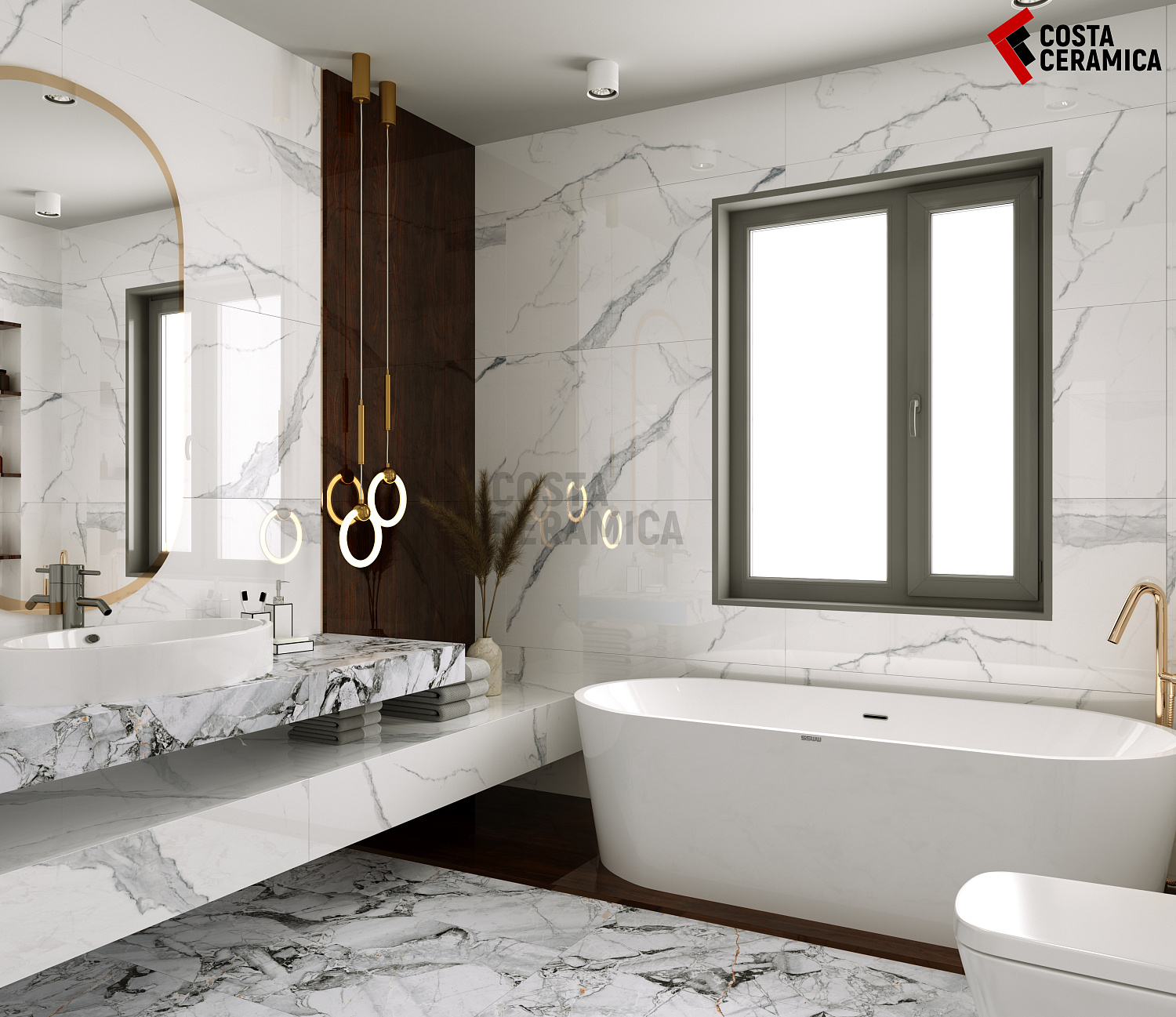 White Valley & Marmi Statuario
